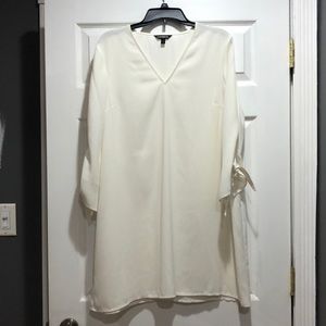 Express off white shift dress